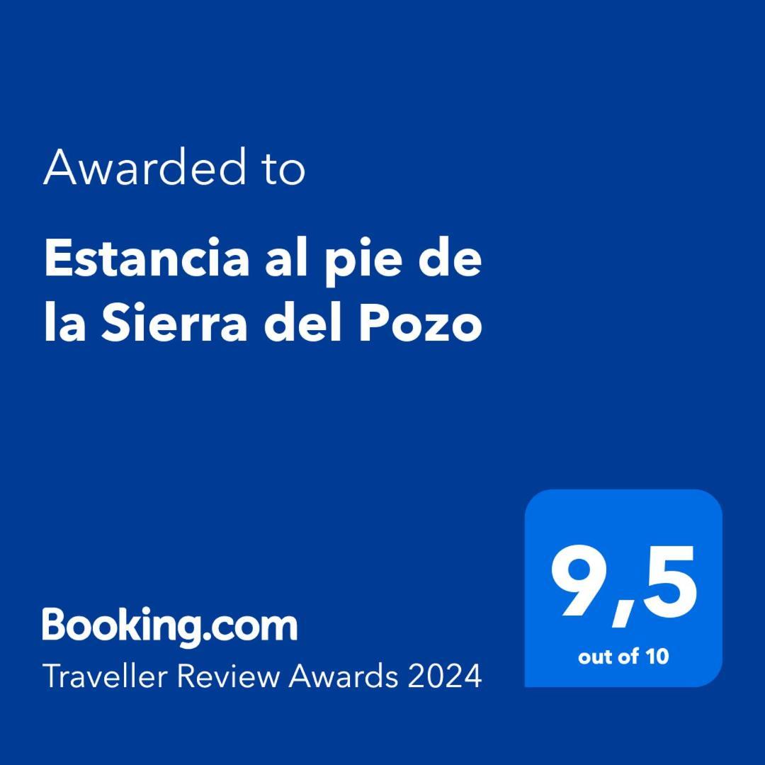 Estancia Al Pie De La Sierra Del Pozo Pozo Alcón المظهر الخارجي الصورة